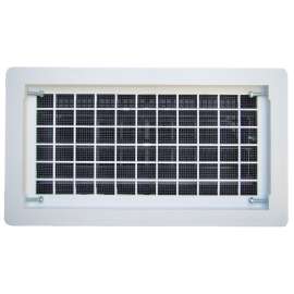 Bestvents 306MWH Foundation Vent, 65 sq-in Net Free Ventilating Area, Mesh Grill, Thermoplastic, White