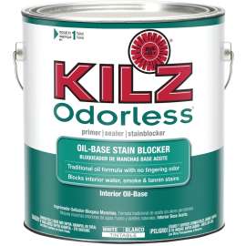 Kilz 10041 Primer, White, 1 gal, Can