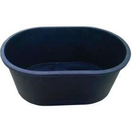 FORTEX-FORTIFLEX 2401101DP Farm Stock Tank, Oval, 110 gal Capacity, Plastic