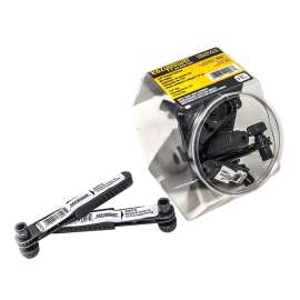 EAZYPOWER 00297 Ratchet, 1/4 in Shank, Hex Shank, 4-1/2 in L