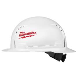 Milwaukee 48-73-1010 Hard Hat with Bolt, White, Class: C