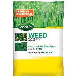 Scotts 49801C Weed Control, Solid, Spreader Application, 14 lb Bag