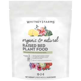 Whitney Farms 3300310 Organic Dry Plant Food, Granular, 3 lb