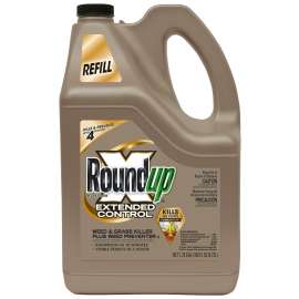 Roundup 5708010 Weed and Grass Killer Plus Weed Preventer II Refill, Liquid, Spray Application, 1.25 gal Bottle
