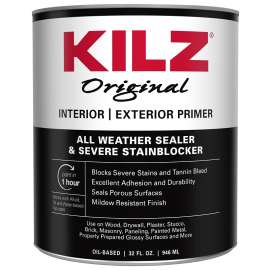 Kilz 10984 Primer, White, 1 qt