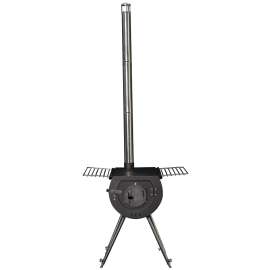US STOVE Caribou Series CCS18 Outfitter Camp Stove, Stainless Steel