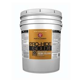Pratt & Lambert Pro-Hide Gold Ultra Z8380 0000Z8383-20 Interior Paint, Semi-Gloss, Neutral Base, 5 gal