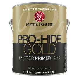 Pratt & Lambert Pro-Hide Gold Z8460 0000Z8460-16 Exterior Latex Primer, 1 gal