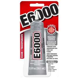 E6000 237032 Craft Adhesive, Clear, 2 oz Tube