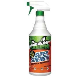 Mean Green 932 Cleaner and Degreaser, 32 oz, Liquid, Solvent Like