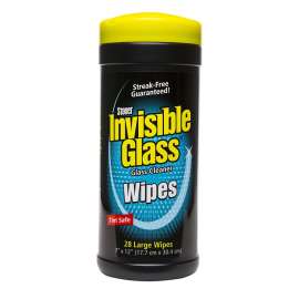 STONER 7873250 Invisible Glass Wipes Canister, Bulk Wipe, Mild Alcohol