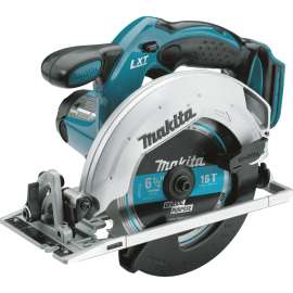Makita DSS611Z Circular Saw, Tool Only, 18 V, 165 mm Dia Blade, 40, 36, 57 mm D Cutting