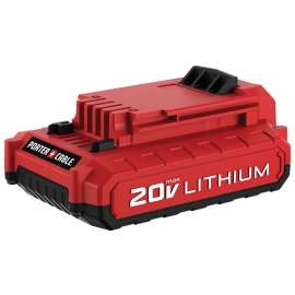 PORTER-CABLE PCC682L Battery, 20 V Battery, 1.5 Ah, 40 min Charging