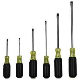 Vulcan SD-SET-PVC Screwdriver, 6-Piece, Yellow (Handle)