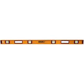 Johnson 1233-4800 I-Beam Level, 48 in L, 4-Vial, Non-Magnetic, Aluminum