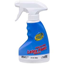 KRUD KUTTER 336245 Latex Paint Remover, Liquid, Solvent-Like, Clear, 8 oz
