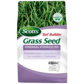 Scotts Turf Builder 18363 Perennial Ryegrass Mix Grass Seed, 7 lb Bag