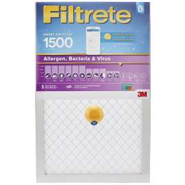 Filtrete S-2000-4 Smart Air Filter, 20 in L, 16 in W, 12 MERV, 1500 MPR