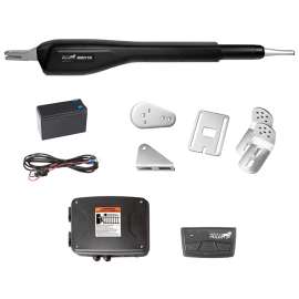 MIGHTY MULE MM571W Gate Opener, Battery, 18 ft Max Gate L