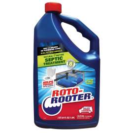 Roto-Rooter 351272 Septic Treatment, Liquid, Characteristic, 64 oz