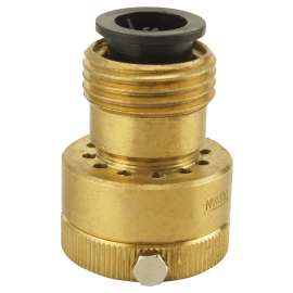 Apollo Valves 38LF414AS Vacuum Breaker, 3/4 in Connection, 125 psi Max Pressure, Brass