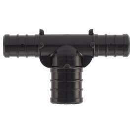 Apollo Valves PXPAT1212345PK Pipe Tee, 1/2 x 3/4 in, Barb, Plastic, Black, 200 psi Pressure