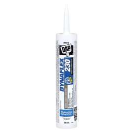 DAP DYNAFLEX 230 74084 Sealant, White, 40 to 100 deg F, 300 mL Cartridge