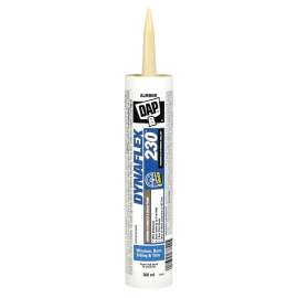 DAP DYNAFLEX 230 74086 Sealant, Almond, 40 to 100 deg F, 300 mL Cartridge