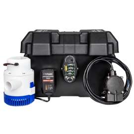 Red Lion 14942792 Battery Backup System, 14 A, 1-1/2 in Outlet, 2500 gph