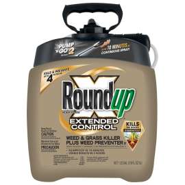 Roundup EXTENDED CONTROL 5725070 Weed and Grass Killer Plus Weed Preventer II, Liquid, Spray Application, 1.33 gal