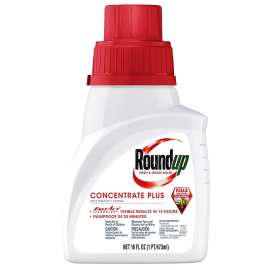 Roundup 5005510 Weed and Grass Killer, Liquid, Spray Application, 1 pt Bottle