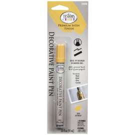RUST-OLEUM AMERICAN ACCENTS 215156 Decorative Paint Pen, Chisel Tip, Buttercup
