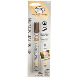 RUST-OLEUM American Accents 215190 Leafing Pen, Chisel Tip, Gold