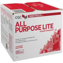 Sheetrock 380114 All-Purpose Lite Drywall Compound, Paste, Off-White