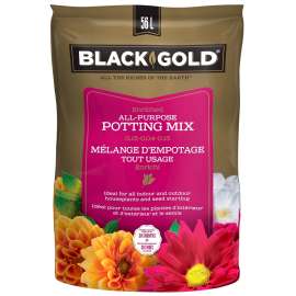 Black Gold 1410102.LT056P All-Purpose Potting Mix, 56 L