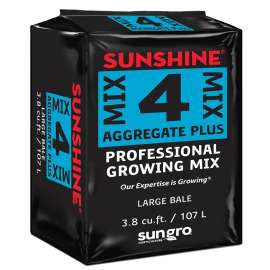 Sunshine 504.CFC003.8P Aggregate Plus Soil with Mycorrhizae, 3.8 cu-ft
