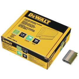 DeWALT DFS9175B1G Barbed Fence Staple, 9 ga Gauge, Galvanized Steel