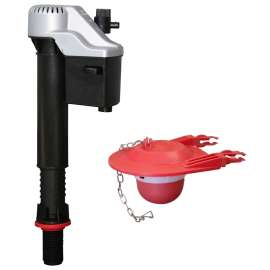 Korky QuietFILL Platinum Series 830MP Toilet Fill Valve and Flapper Kit, 
