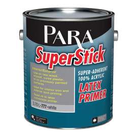PARA SuperStick 777 0777-16 Primer, Flat, White, 3.78 L