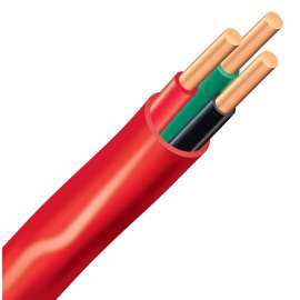 Southwire 55762275 Fire Alarm Signaling Cable, 18 AWG Wire, 3 -Conductor, 246 ft L, Copper Conductor, PVC Sheath