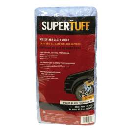 Trimaco 10824 Absorbent Towel, 16 in L, 16 in W, Microfiber, Blue