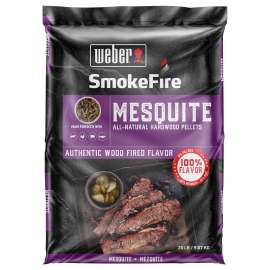 Weber 190003 Pellet, 22-1/2 in L, Hardwood, 20 lb