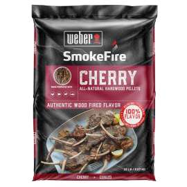 Weber 190005 Pellet, 22-1/2 in L, Hardwood, 20 lb