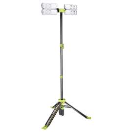 PowerSmith PVLR4000A Work Light, Lithium-Ion Battery, 4000 Lumens, 5000 K Color Temp
