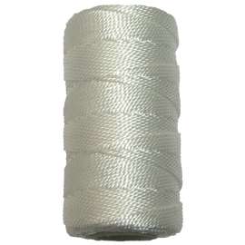 Ben-Mor 60111 Mason and Chalkline Twine, #18 Dia, 250 ft L, Nylon, White