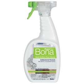 Bona PowerPlus WM851051001 Anti-Bacterial Floor Cleaner, 32 oz Spray Bottle, Liquid, Floral