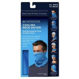 ALLSTAR 5131 Neck Gaiter Unisex, Unisex, One-Size, Blue