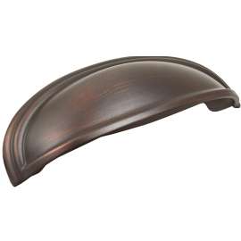 Amerock Ashby Series BP36640ORB Cabinet Pull, 5-1/16 in L Handle, 1-3/4 in H Handle, 1-3/8 in Projection, Zinc