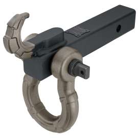 REESE TOWPOWER Tactical 7089344 Tow Mount Hook and Shackle, Steel, Matte Pewter