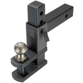 REESE TOWPOWER Tactical 7089444 Adjustable Ball Mount with Clevis, 2 in, 2-5/16 in Dia Hitch Ball, Steel